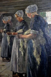 Flachsscheuer in Laren 1887